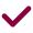 icon tick red