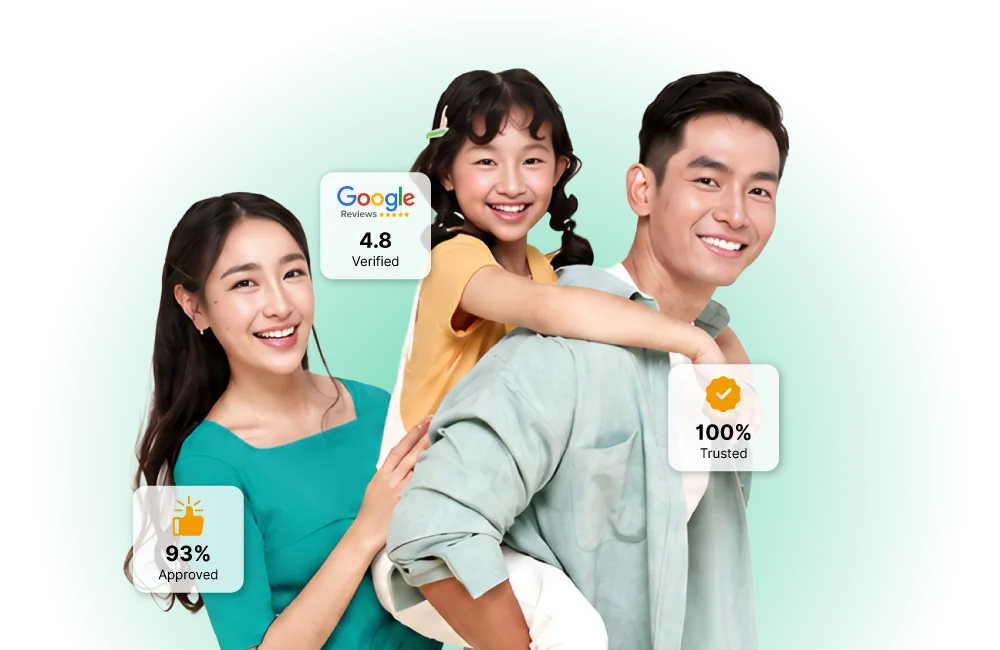 main-pic_family_happy_3usp_circle-650 family of 3 with 3 USPs
